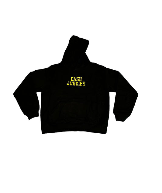 Cash Junkies graphic hoodie